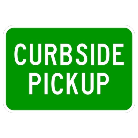 Sign Solutions Usa 12 in Height, 18 in Width, Aluminum, Horizontal Rectangle DCS08HWT1812CUS00200